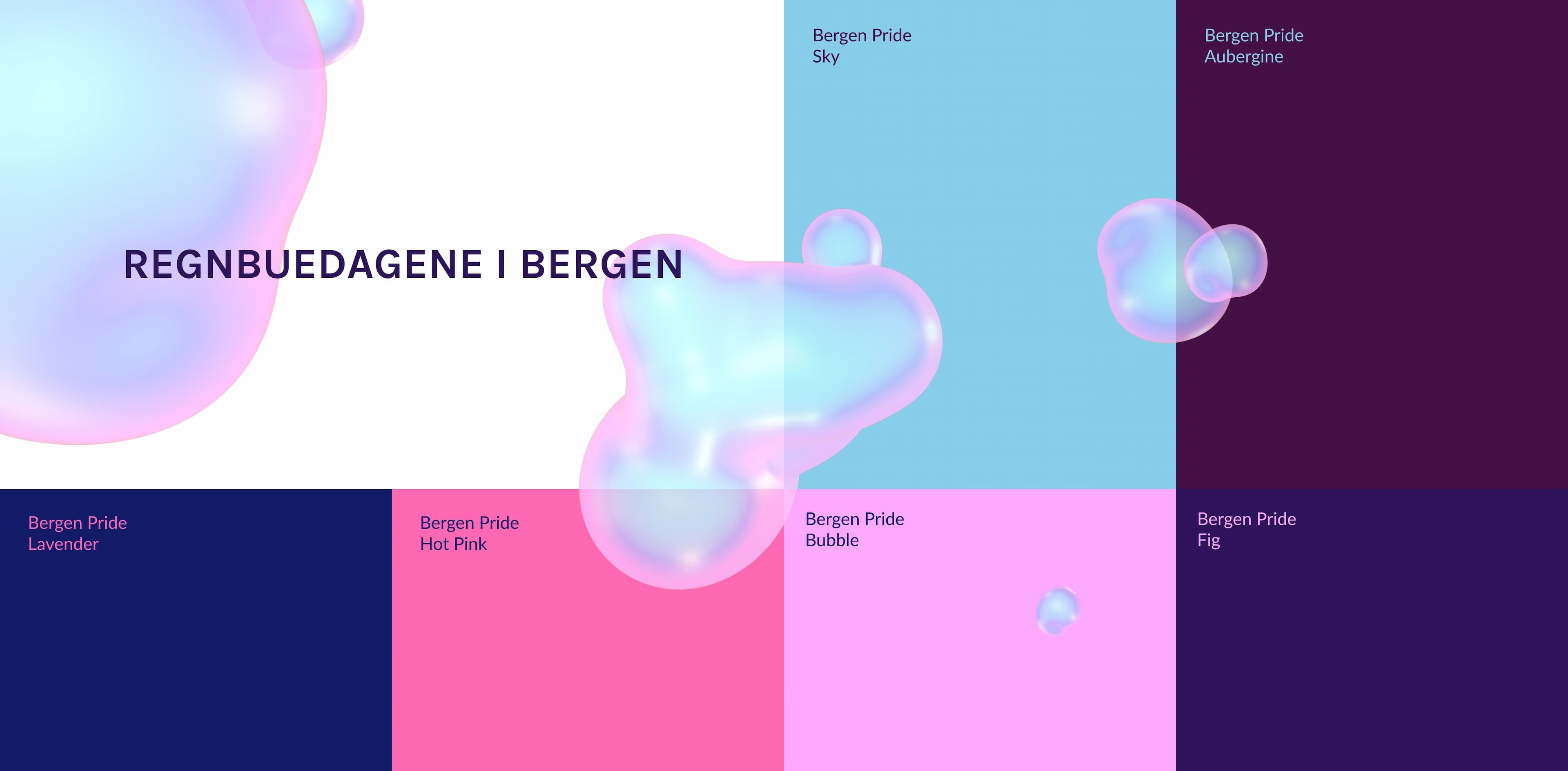 Bergen Pride's color 