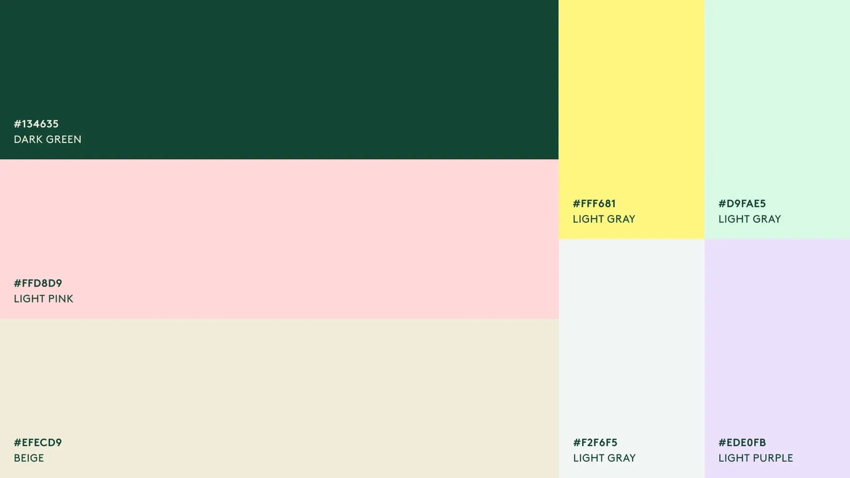 Colour palette, Lisepedia