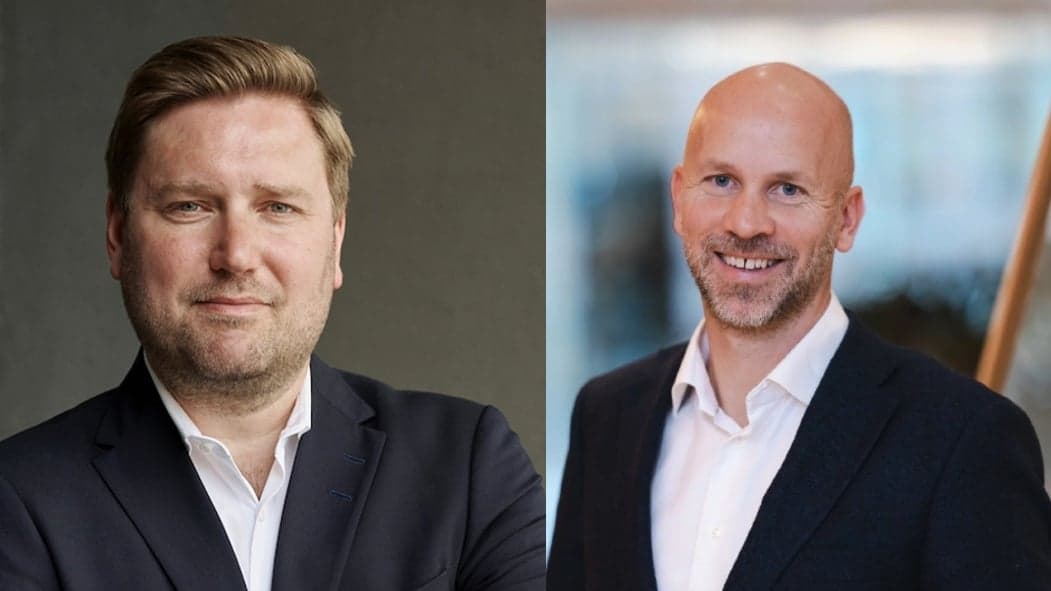 Fredrik Ekerhovd and Kennet Gvein, new Head of of business areas